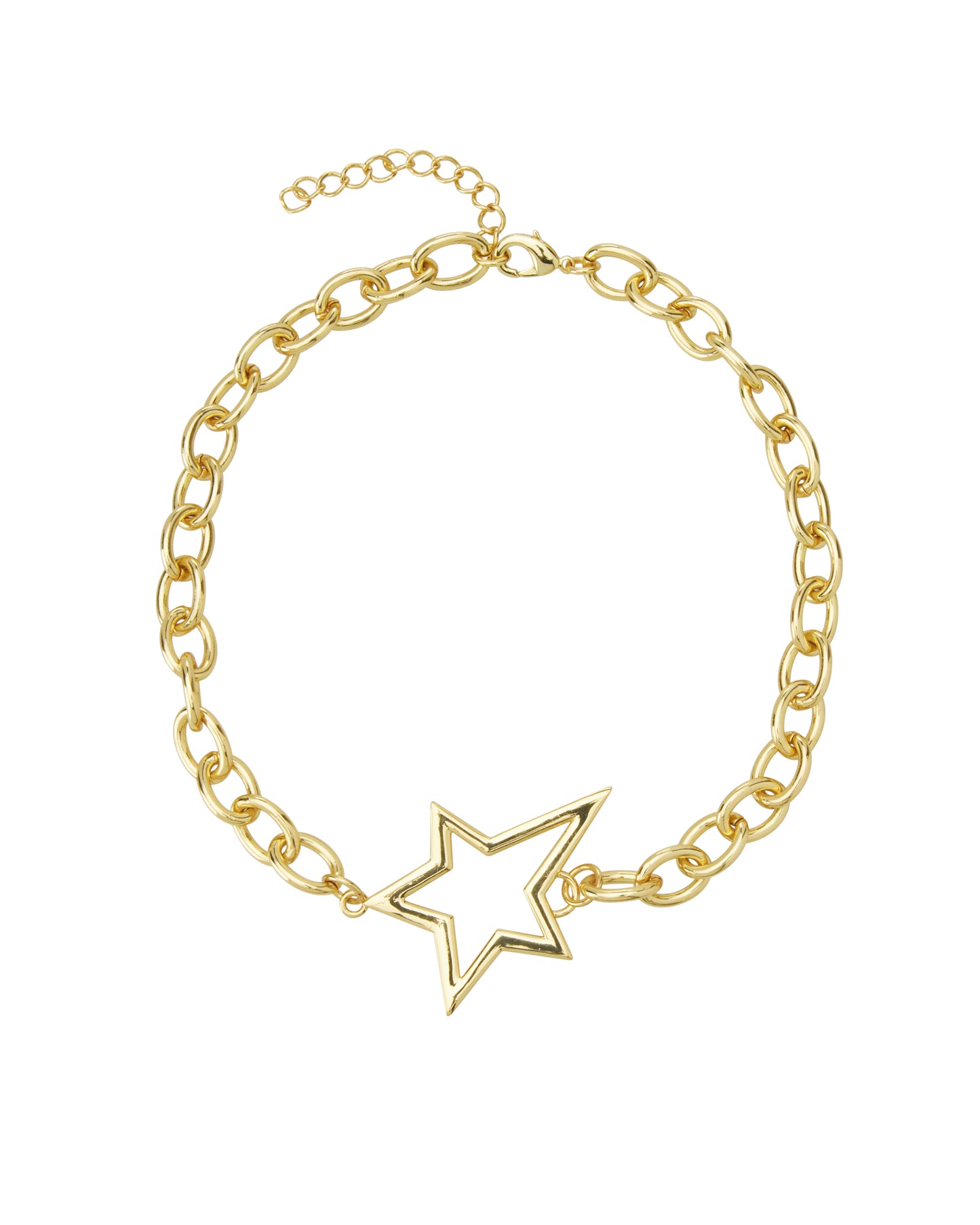 Supernova Gold Necklace