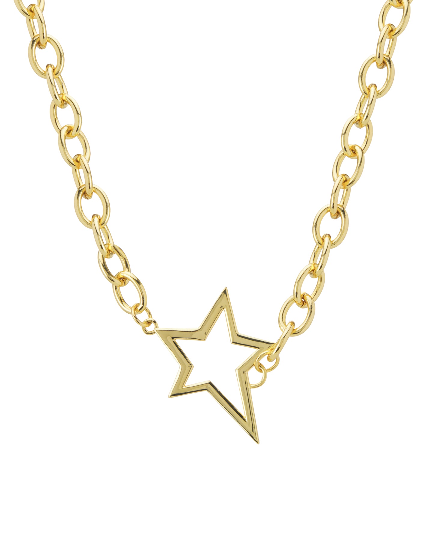 Supernova Gold Necklace