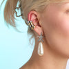 Comet Ear Cuffs Silver