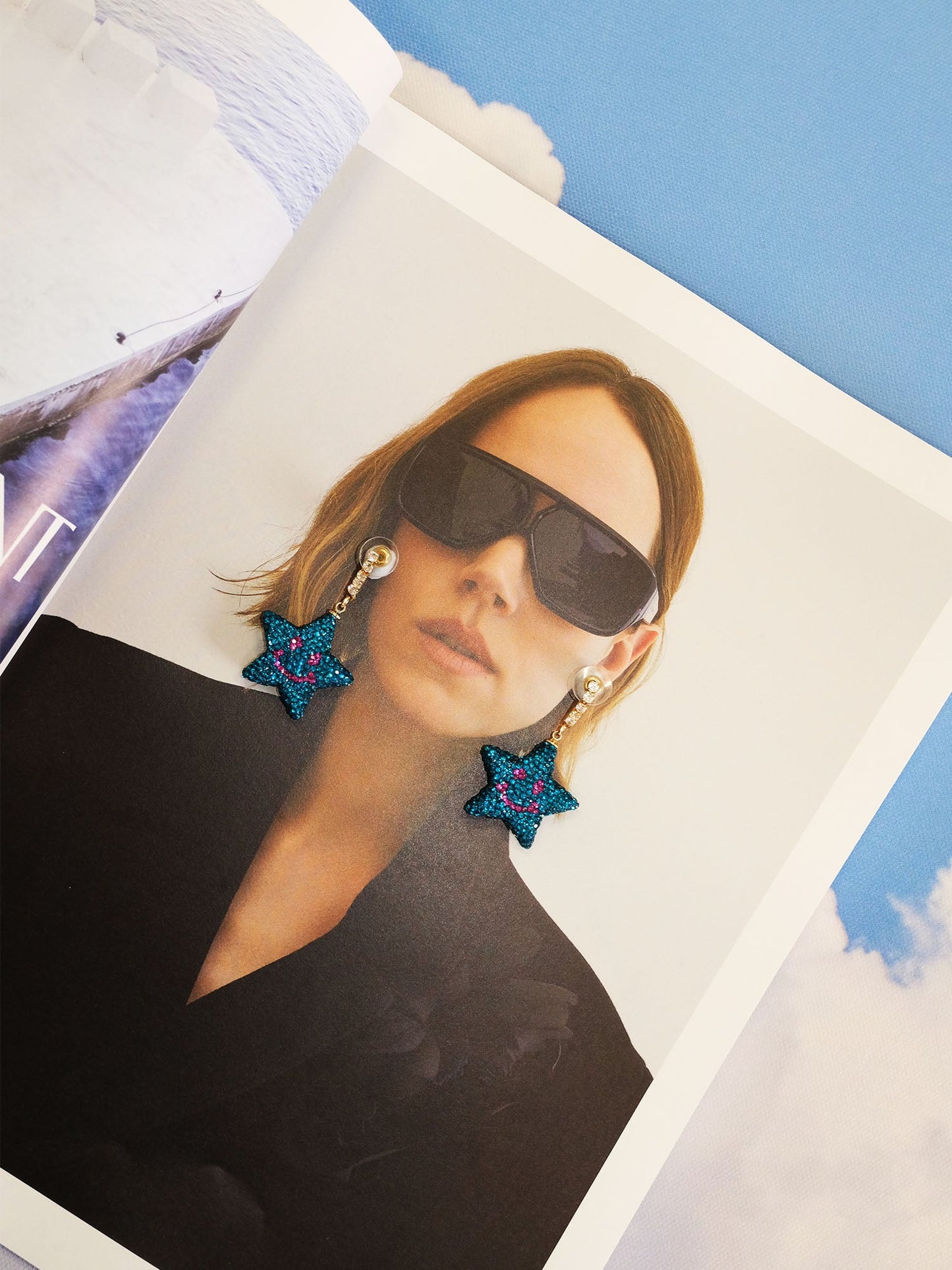 ARCHIVE Blue Estrella Earrings